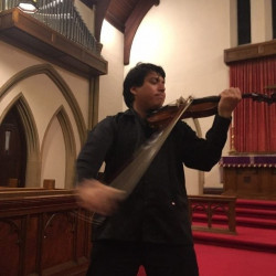 Rogerio Pérez, performing Brahms Concerto in D Major Rogerio Pérez, performing Brahms Concerto in D Major